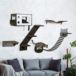 Cat Shelves Wall-Mounted Cat Tree