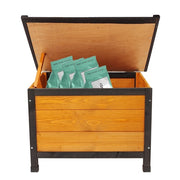 Spacious & Stylish Wooden Dog House