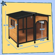 Weatherproof Outdoor Kennel